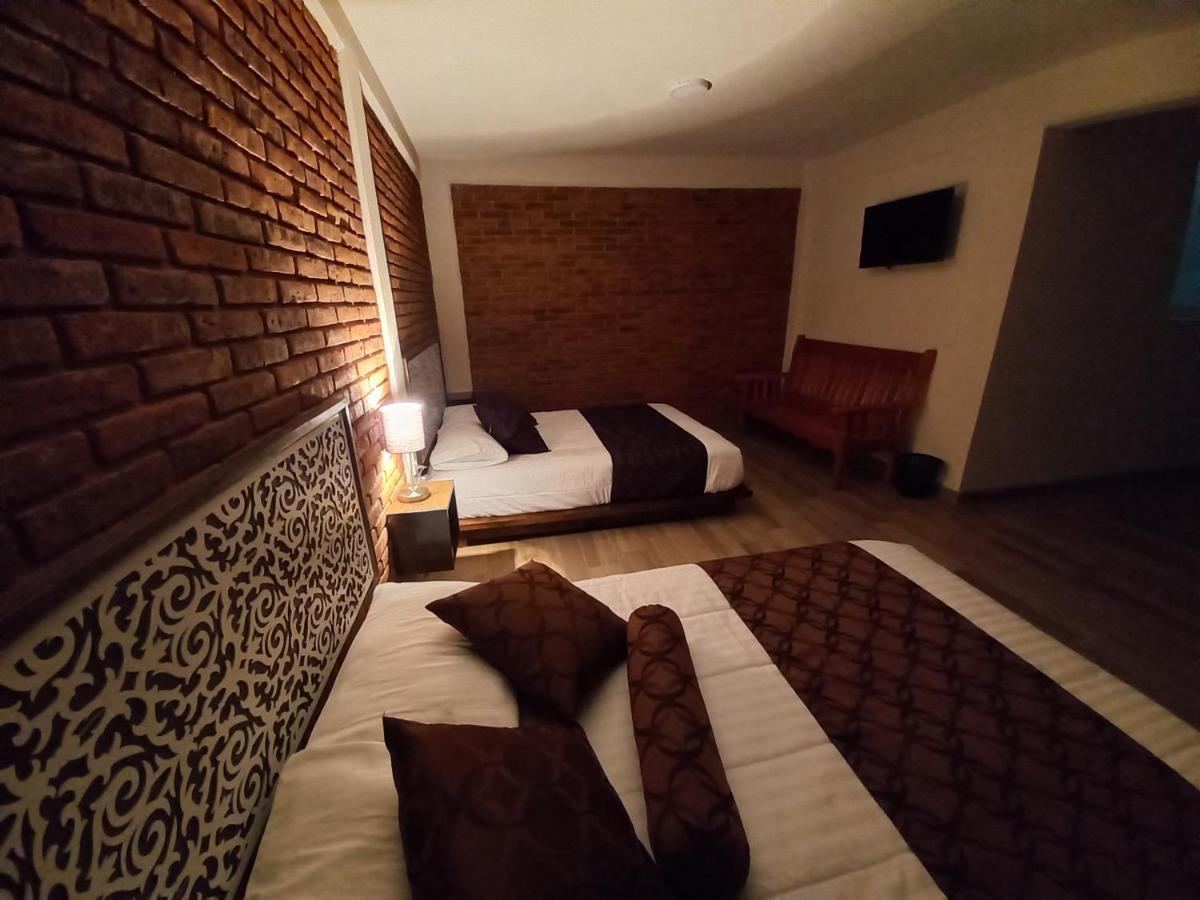 Hotel San Lucas Zacatlan Bagian luar foto
