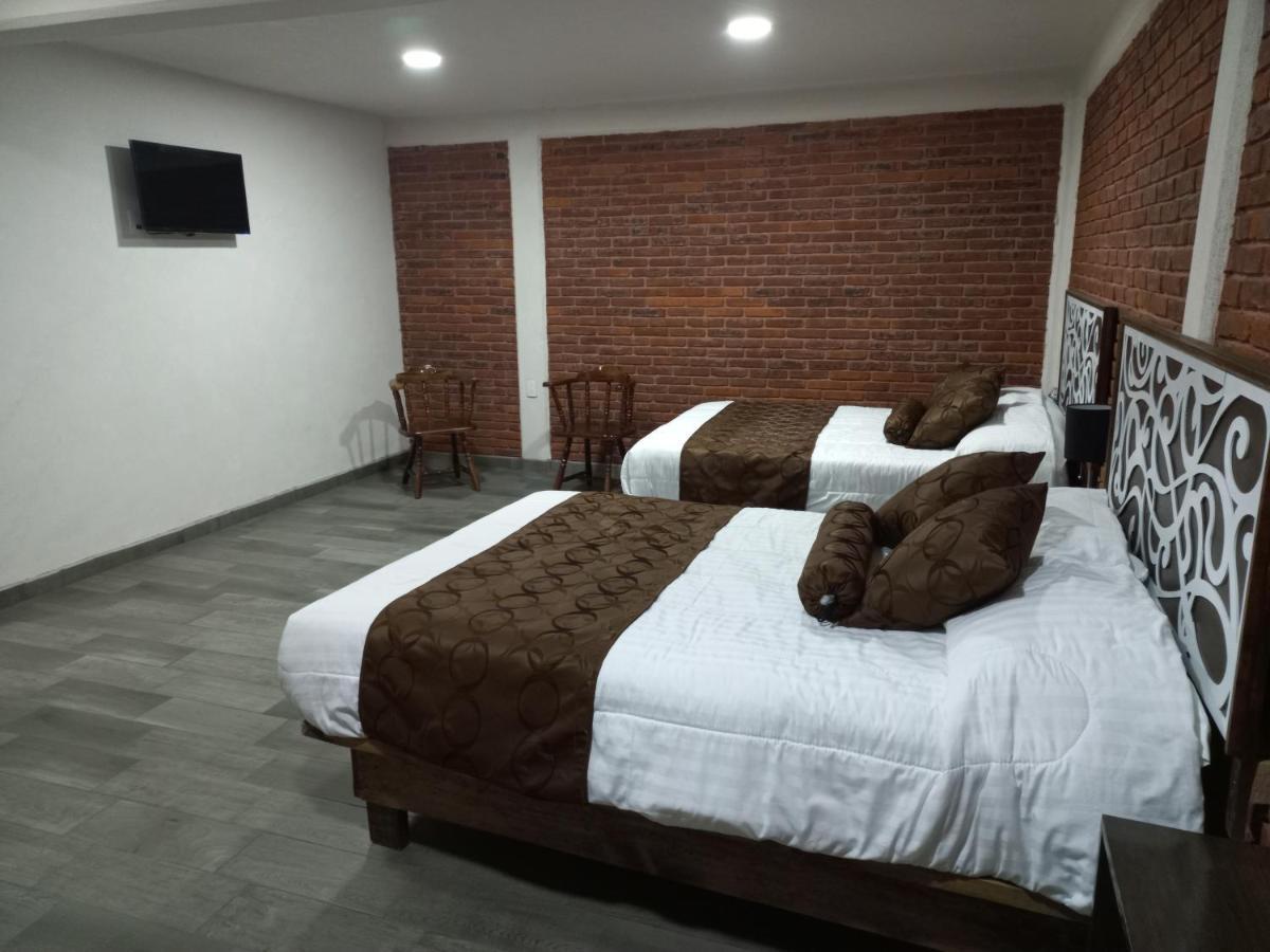 Hotel San Lucas Zacatlan Bagian luar foto
