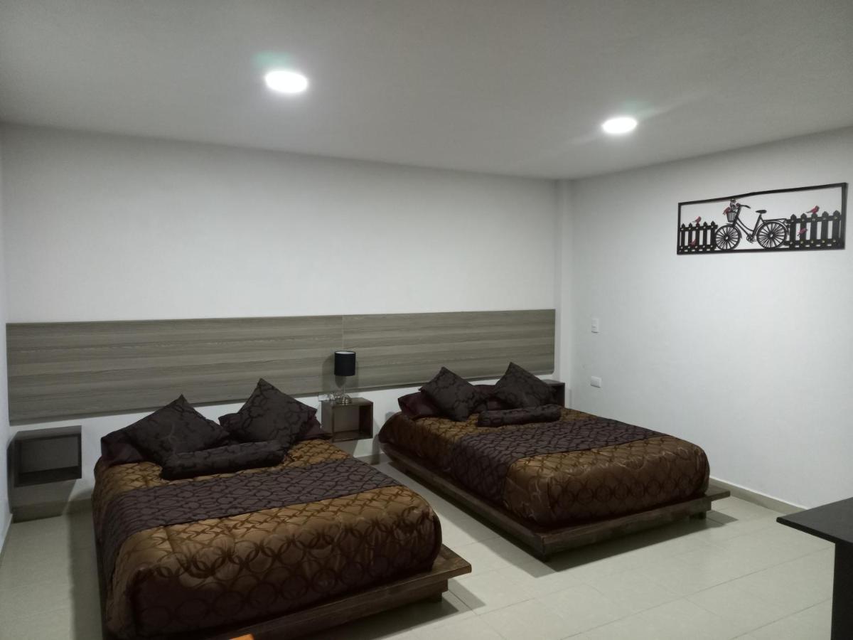 Hotel San Lucas Zacatlan Bagian luar foto