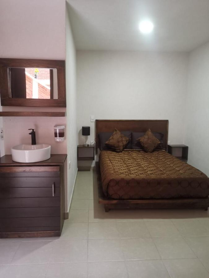 Hotel San Lucas Zacatlan Bagian luar foto