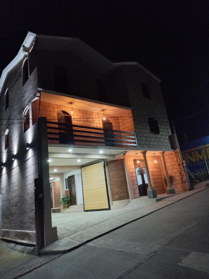 Hotel San Lucas Zacatlan Bagian luar foto